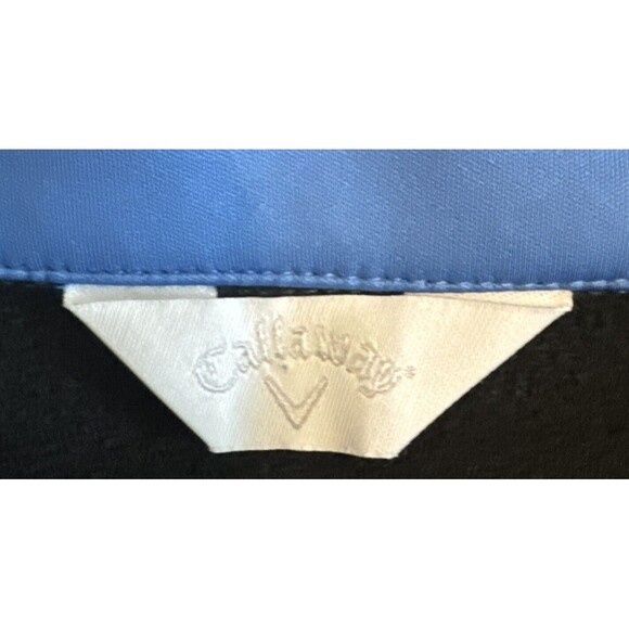Women’s Callaway BLUE Tour Bonded Softshell Golf Jacket Full Zip Pockets Sz M - Picture 6 of 10